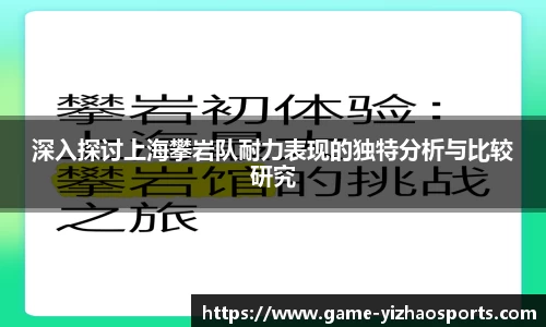 深入探讨上海攀岩队耐力表现的独特分析与比较研究